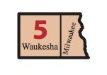 WHCA WiCAL Map, WI Counties D5 copy